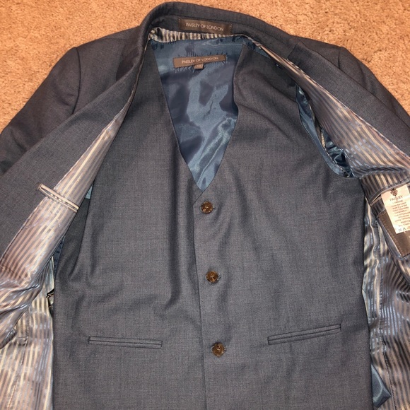 Boys Jacket & Vest Paisley of London Sz. 13 | EUC - Picture 4 of 7